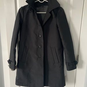 Zara Black Trench Coat